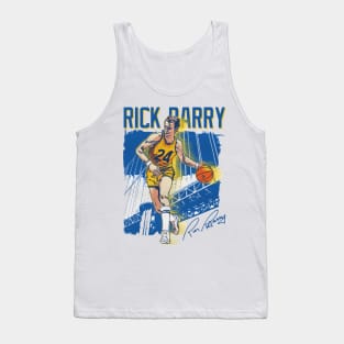 Rick Barry Golden State Square Tank Top